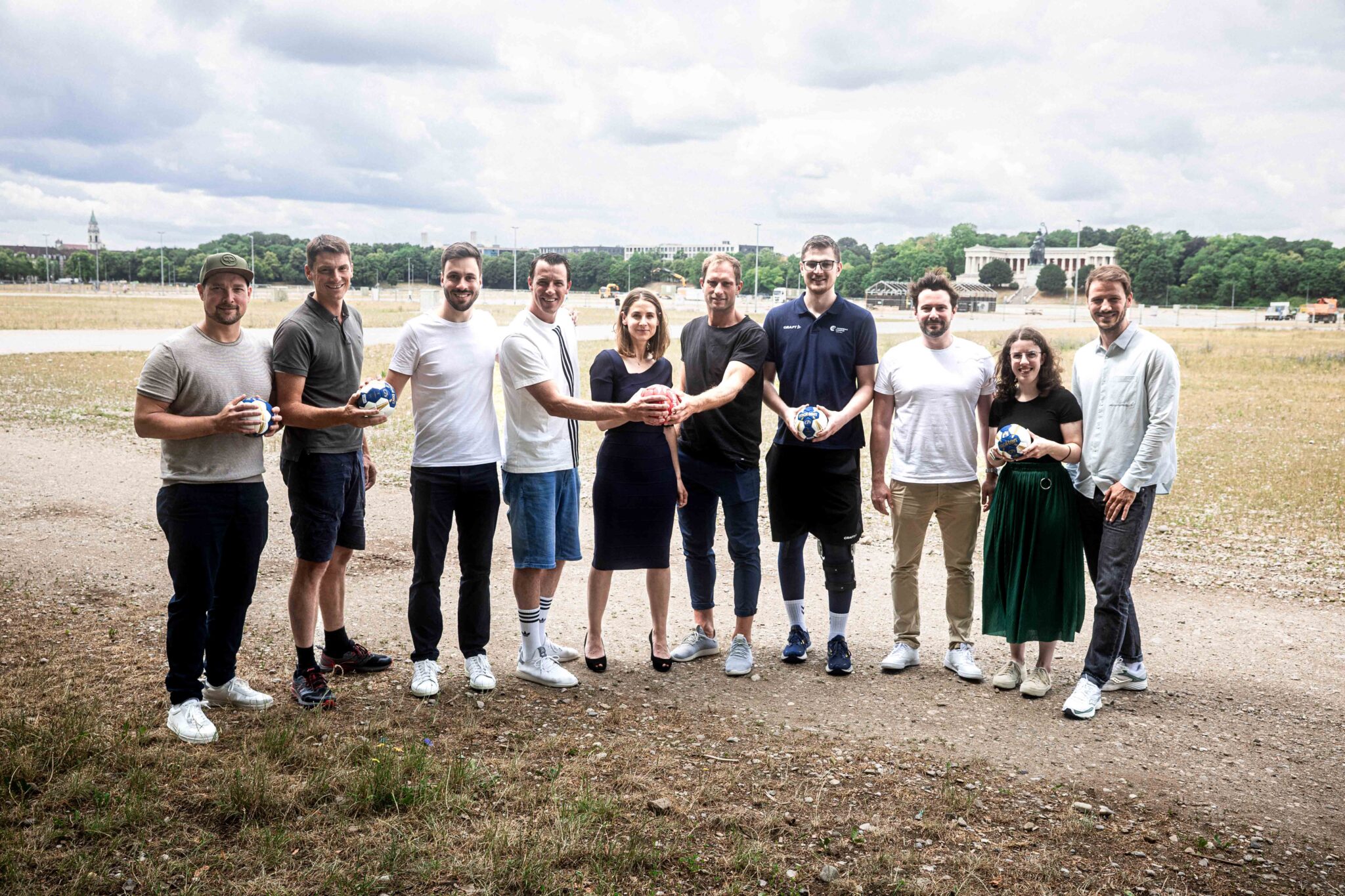 Gründungsteam der Handballgemeinschaft München e.V.