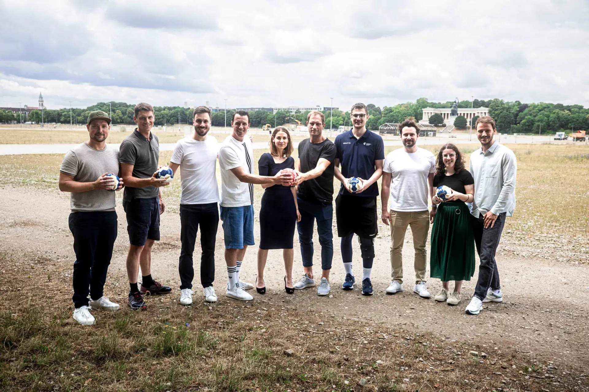 Gründungsteam der Handballgemeinschaft München e.V.
